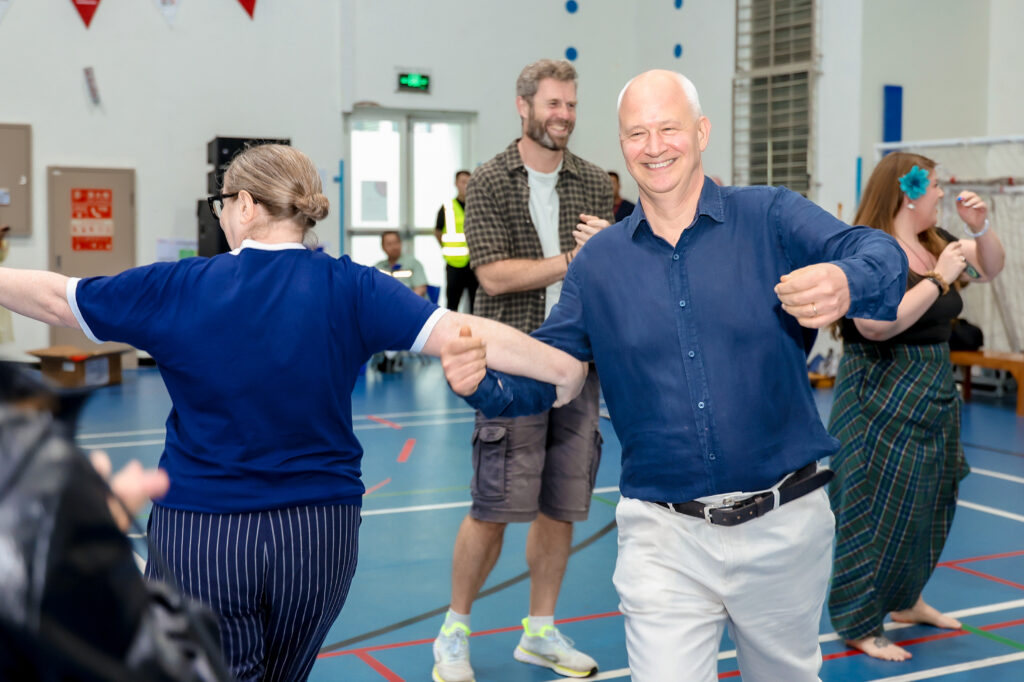 Scottish weather couldn't dampen the heat of the Highland Games